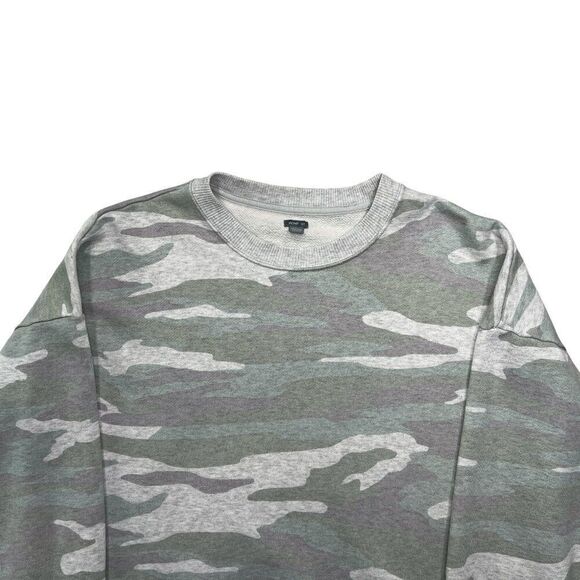 Aerie Women's Size Small Camo Crewneck Sweatshrit - Picture 3 of 12
